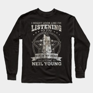 Neil Young Long Sleeve T-Shirt